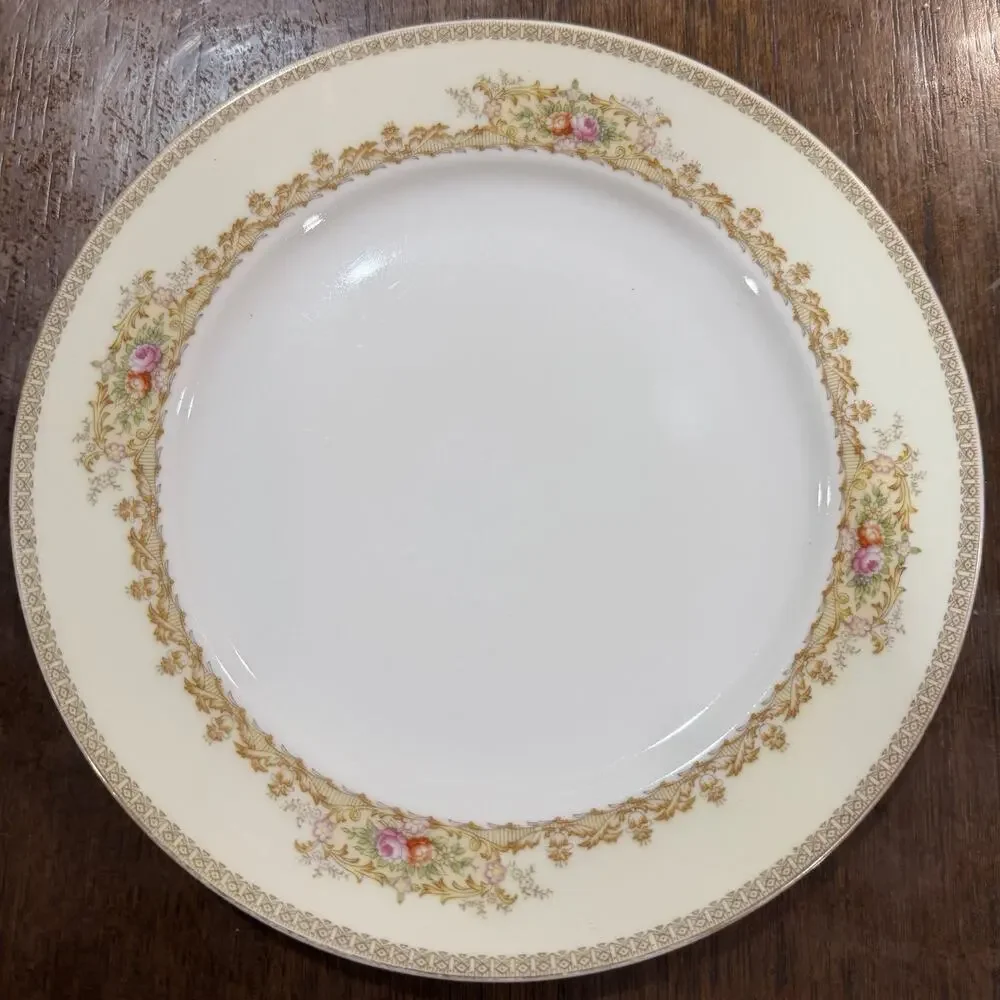 Vintage Meito China Salad Plate Made In Japan Set Of 4 - 8 Inches Diameter